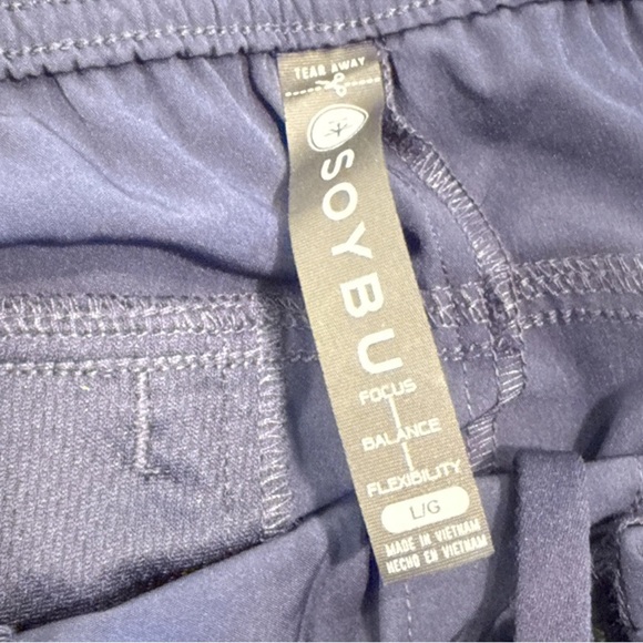 Soybu Men's Woven Jogger Pants, Blue, Size L, New with Tags - Picture 11 of 12